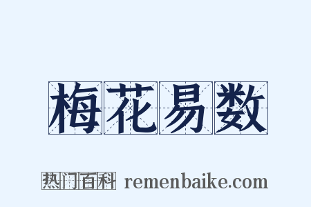 梅花易数是什么意思的图片